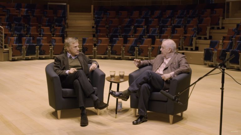 Daniel Barenboim im Gespräch mit Christoph Waltz