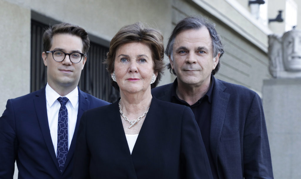 Lukas Crepaz, Helga Rabl-Stadler und Markus Hinterhäuser Lukas Crepaz, Helga Rabl-Stadler und Markus Hinterhäuser