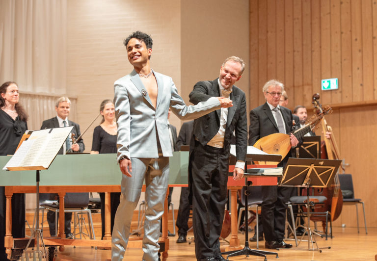 Samuel Marino und Michael Hofstetter bei den Gluck Festspielen 2021