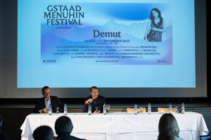 Pressekonferenz Gstaad Menuhin Festival 2022