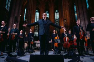 Charly Hübner beim ION Musikfest Nürnberg nach Schuberts Winterreise