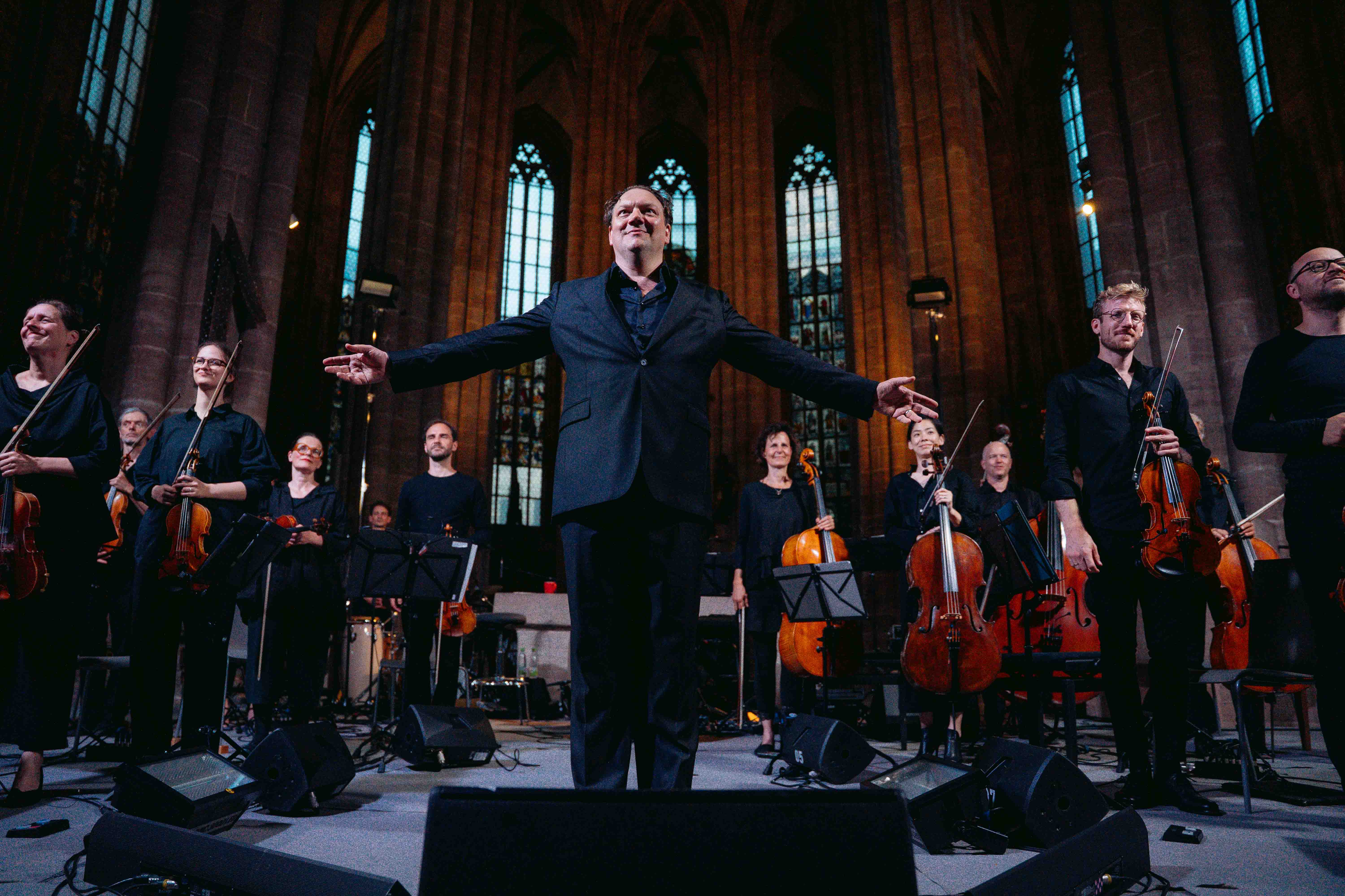 Charly Hübner beim ION Musikfest Nürnberg nach Schuberts Winterreise